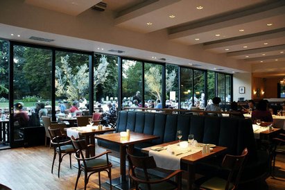 Das Caféhaus Siesmayer von innen.